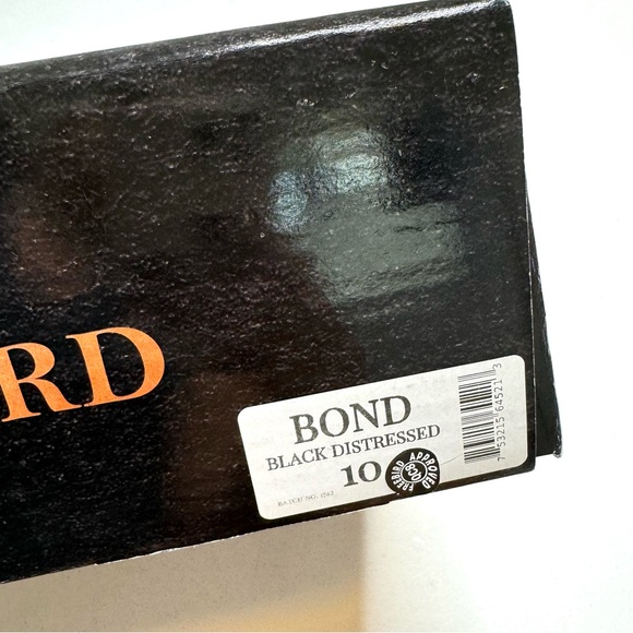 Freebird Bond Black Distressed Block Heel Sandals Multi Strap & Buckle Size 10 - Picture 4 of 16